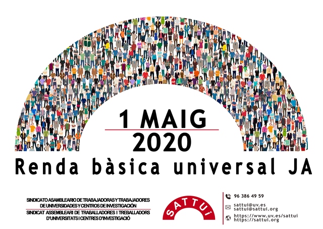 1º de Mayo de 2020: Renta Básica Universal YA
